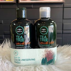 New! Teatree Special Color shampoo and conditioner